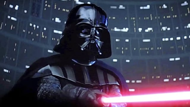 Darth Vader en El Imperio Contraataca de Star Wars