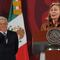 Tatiana Clouthier renuncia, casi llorando, a la Secretaría de Economía en la mañanera; no hubo abrazo con AMLO; su hermano la apoya