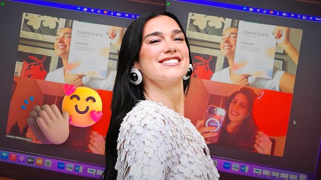 Dua Lipa aprende español y comparte su certificado antes de presentarse en México