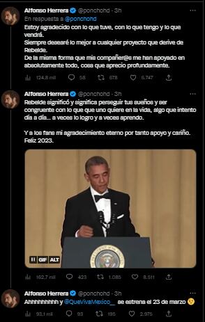 Poncho Herrera reconoce lo que RBD significa para él