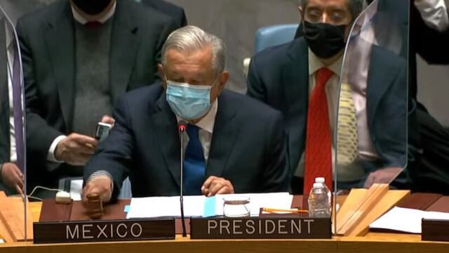 AMLO en la ONU