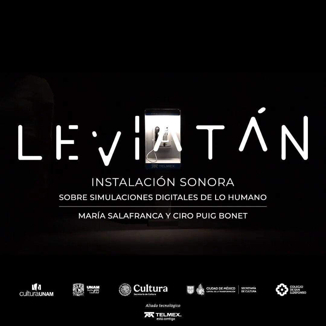 ¿Qué es Leviatán? La instalación con inteligencia artificial que usa tu propia voz y cabinas de teléfono