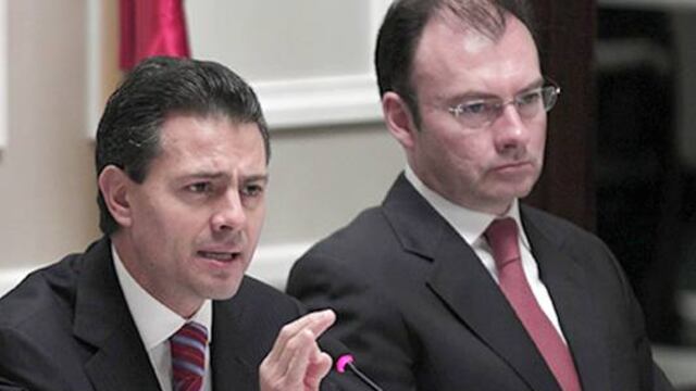 Luis Videgaray y Enrique Peña Nieto