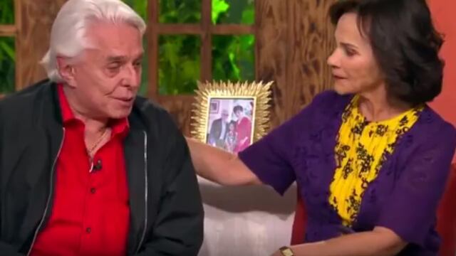 Pati Chapoy y Enrique Guzmán