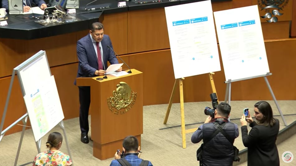 Alejandro Armenta acusa a supuesta Norma Piña de intimidarlo