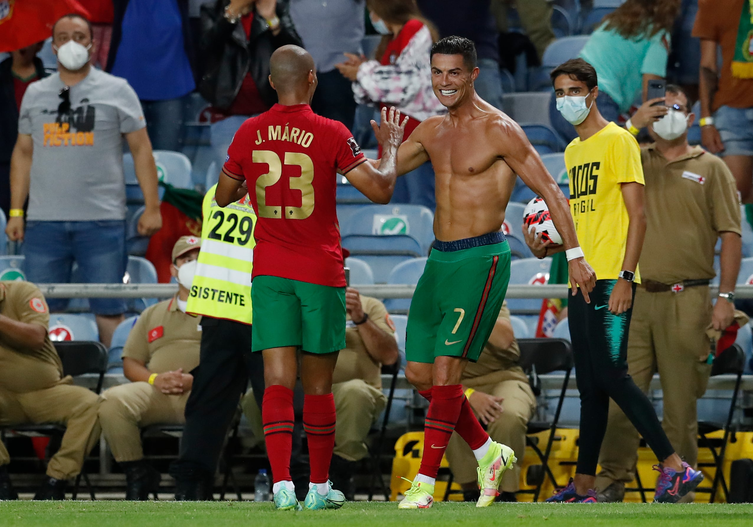 Cristiano Ronaldo, el máximo goleador a nivel de selecciones.