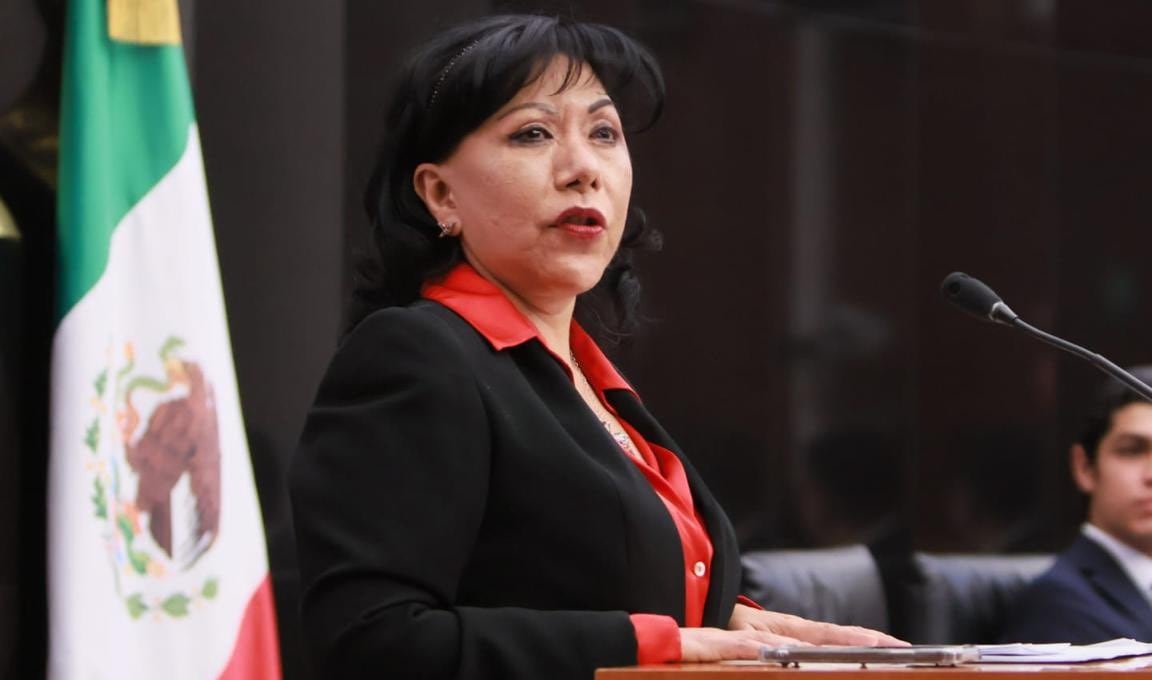Anabel Ávalos Zempoaltecatl, senadora del PRI