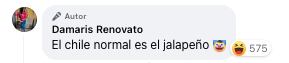 estaba enviando su lista del súper como CV
