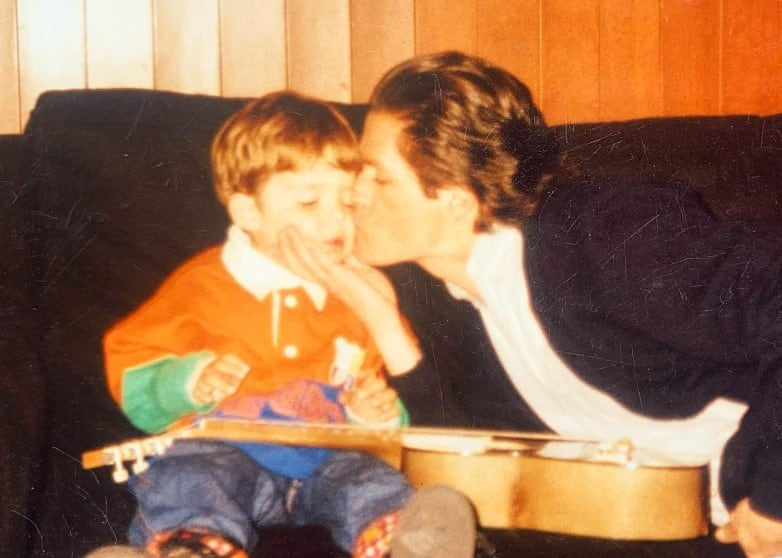 Alejandro Camacho y su hijo Maximiliano Camacho