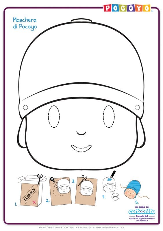 Actividades de Pocoyó para imprimir