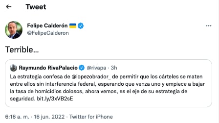 Tuit Felipe Calderón
