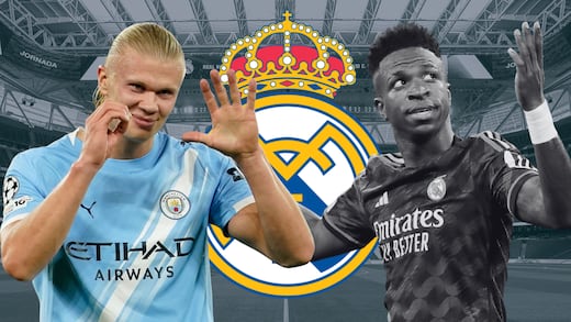 Erling Haaland sería la gran apuesta del Real Madrid si Vinícius Jr. deja a los merengues