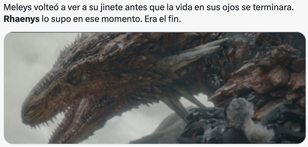 Memes se van en contra de Aemond Targaryen y Vhagar de La Casa del Dragón