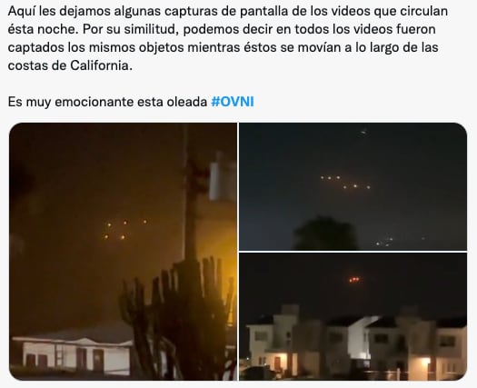 Ovnis en Tijuana