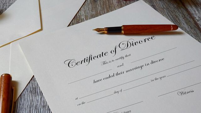 Acta de divorcio