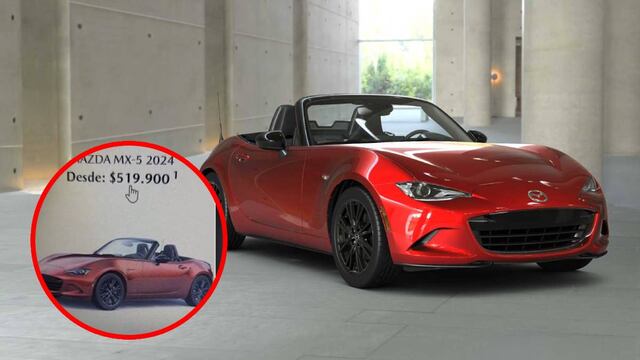 ¿Mazda en 520 pesos?