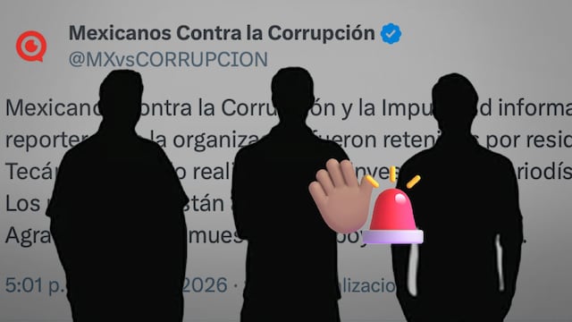 Periodistas de Mexicanos Contra la Corrupción están a salvo tras retención en Tecámac