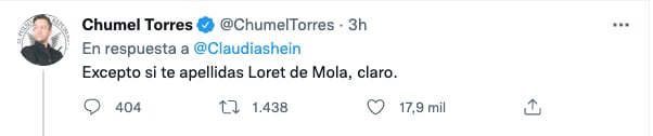 Chumel Torres responde a Claudia Sheinbaum en Día Mundial de Libertad de Prensa.