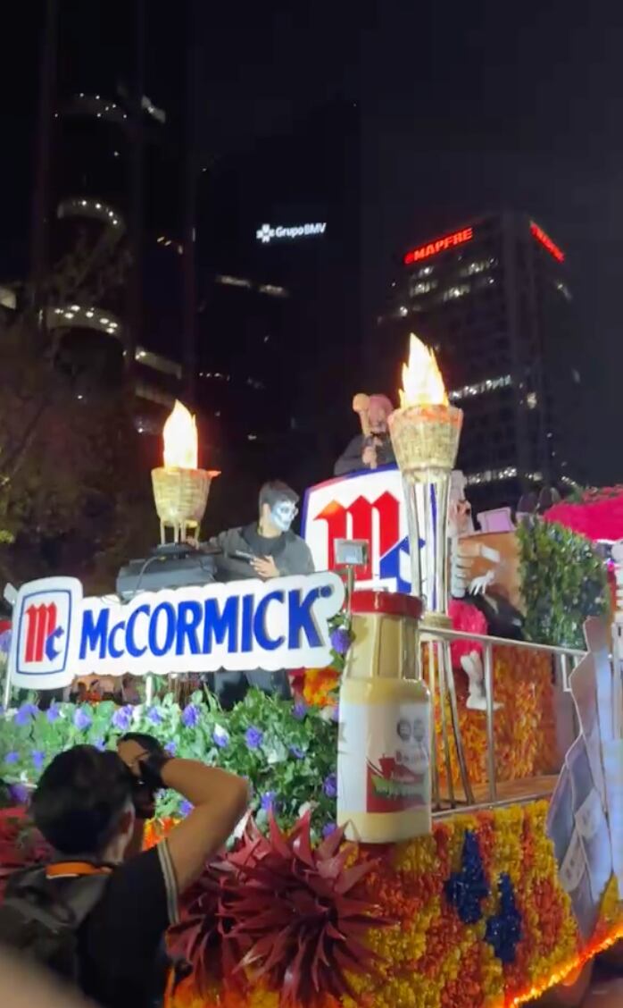 Faisy en la Mega Procesión de Catrinas 2024