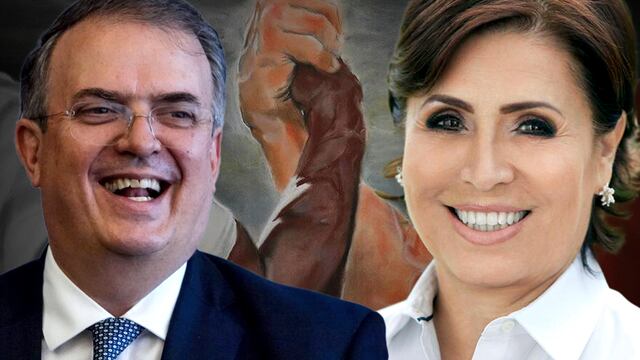 Rosario Robles y Marcelo Ebrard