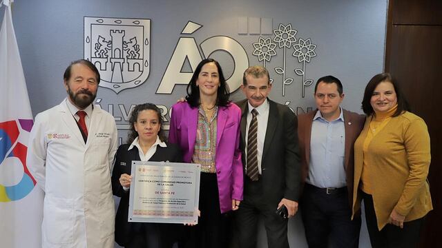 Lía Limón certificó 69 entornos saludables en Álvaro Obregón