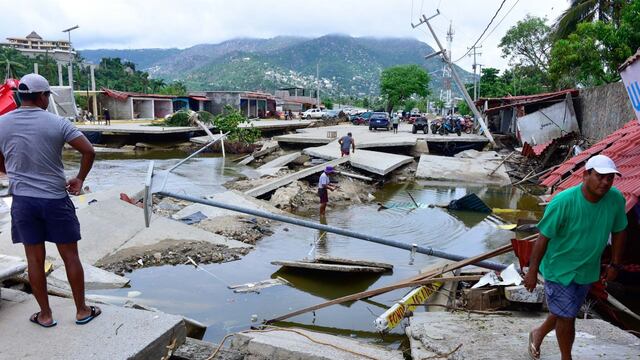 Acapulco, Guerrero tras paso del huracán John
