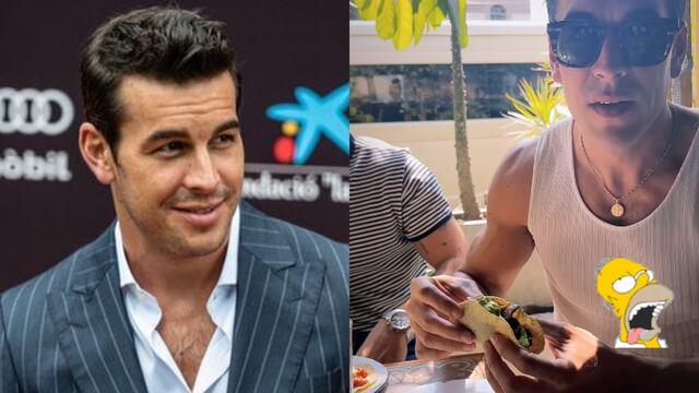 Mario Casas llega a la CDMX y aprovecha para echarse unos ricos taquitos