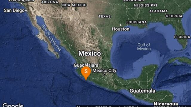 Sismo hoy en Coalcomán, Michoacán