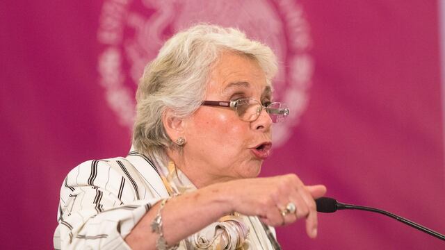 Olga Sánchez Cordero. Sin militarización de frontera sur.