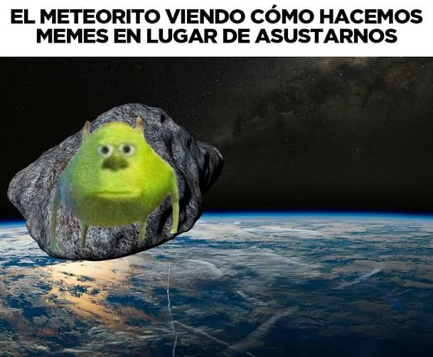 Los memes del meteorito en CDMX que nos despertó por el estruendo que provocó la madrugada de hoy 16 de abril