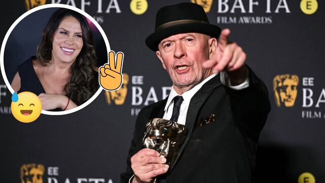 Jacques Audiard menciona a Karla Sofía Gascón al recibir un Premio BAFTA 2025.