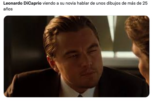 Memes de Leonardo DiCaprio y mujeres de 25 años