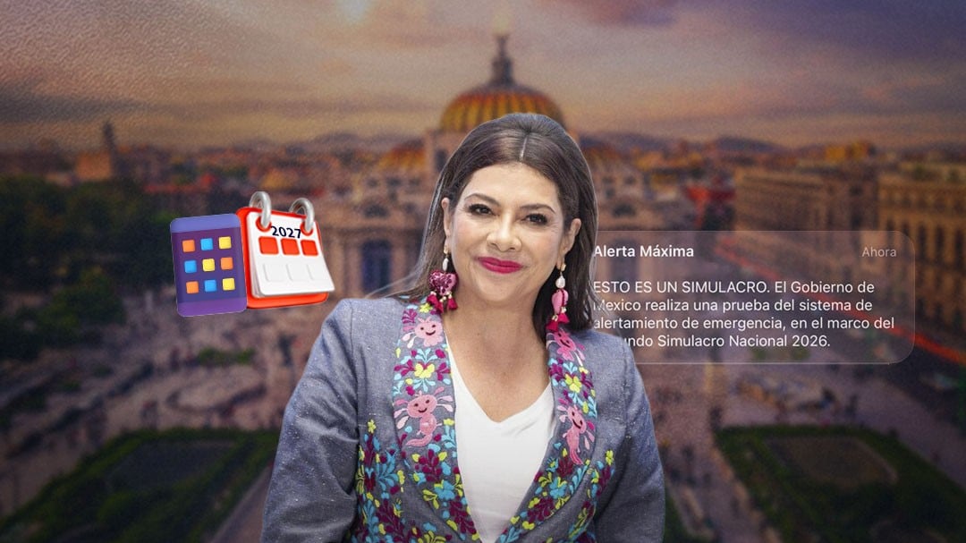 Clara Brugada alista tres simulacros de sismo en la CDMX para 2027
