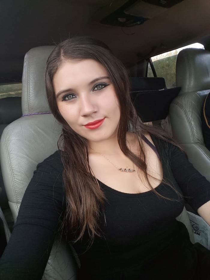 Cinthia tenía 22 años.