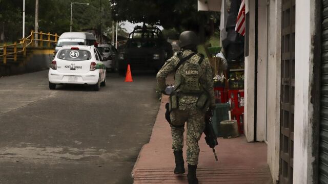 Militares en Chiapas