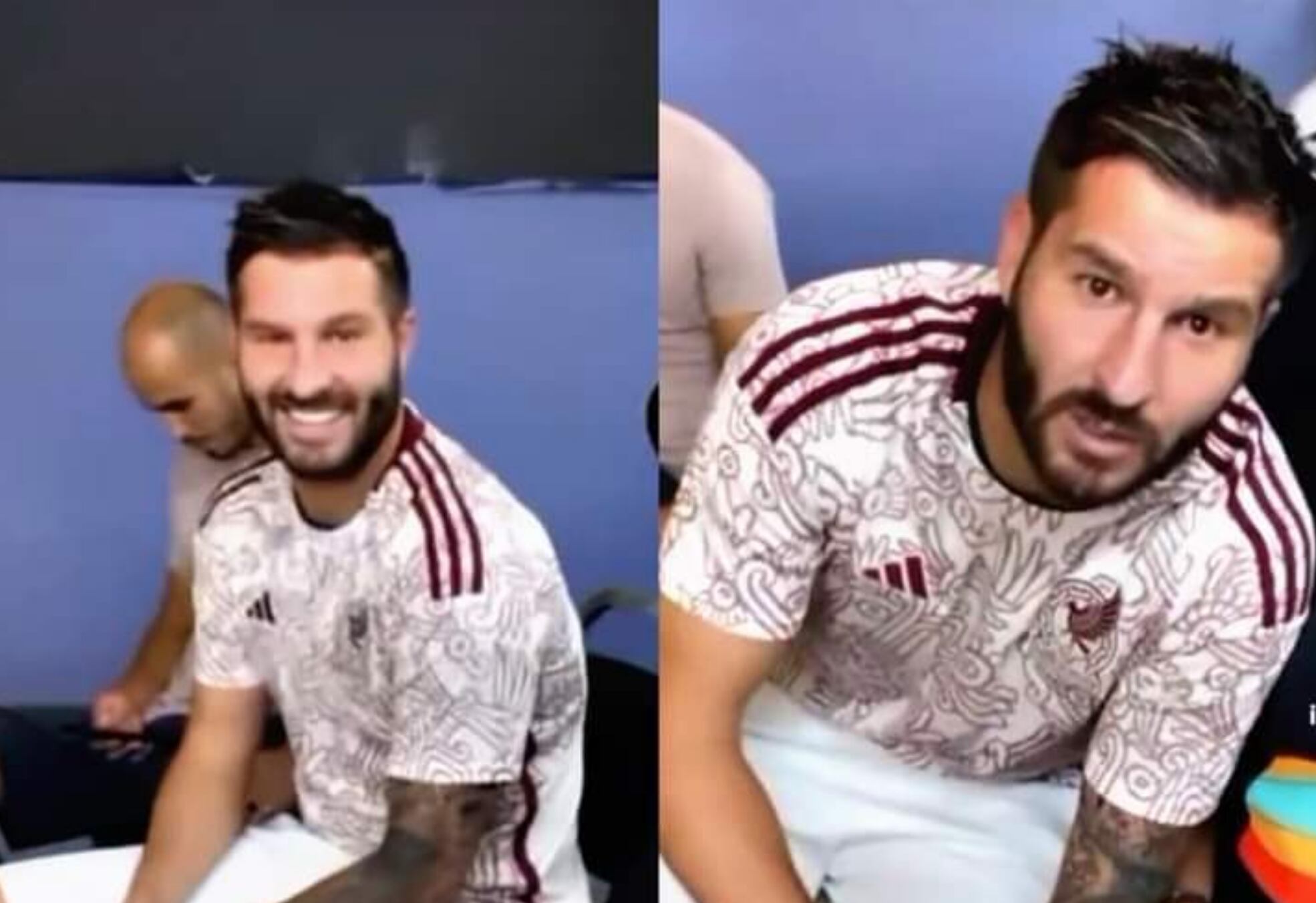 Gignac con la camiseta de la Selección Mexicana