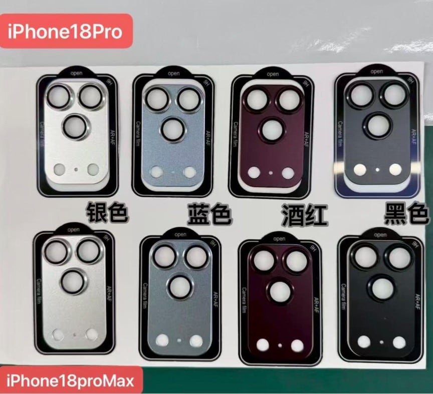 Filtraciones del iPhone 18 y iPhone 18 Pro revelan colores azul y rosa