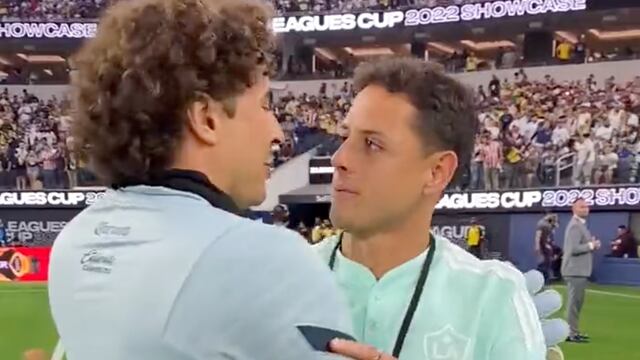 Guillermo Ochoa y Chicharito Hernández