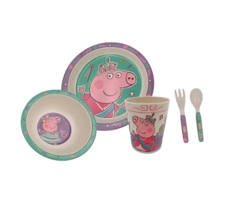 Vajilla infantil de Peppa Pig