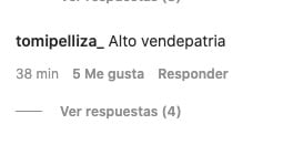 Reacciones en Argentina sobre Funes Mori