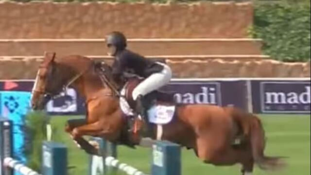 Xaviera Maurer ganó la medalla de Oro en los Juegos Ecuestres de la Juventud.