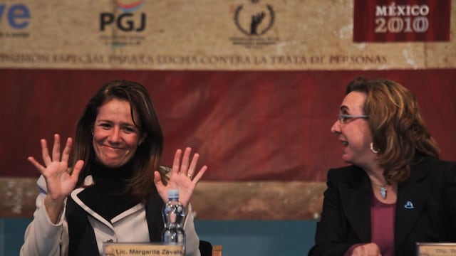 Margarita Zavala y Rosi Orozco en 2010