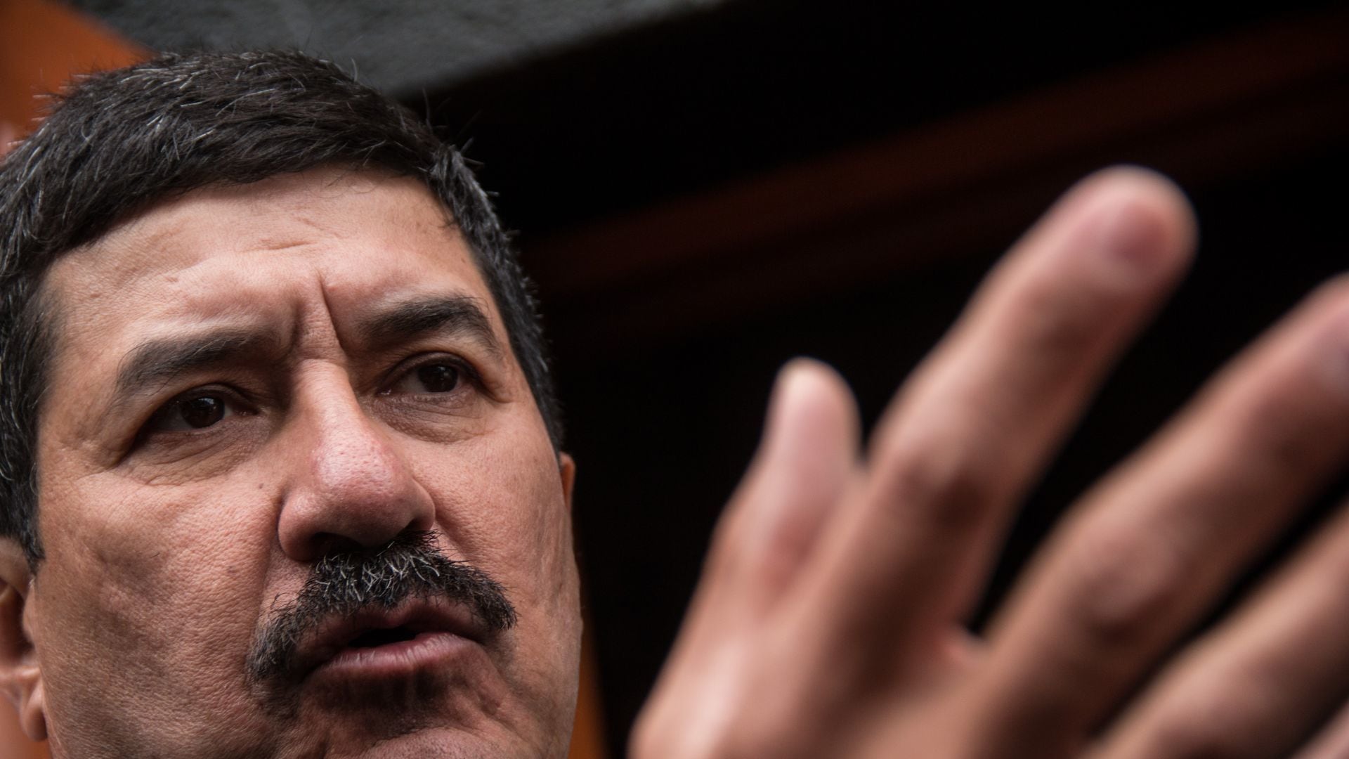 El compañero Javier Corral