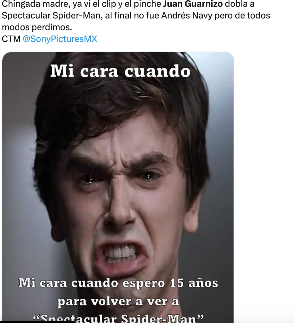 Memes se burlan de JuanSGuarnizo tras filtrarse su doblaje en Spider-Man: Across the Spider-Verse