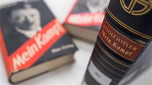Mein Kampf o Mi Lucha, ideario del nazismo escrito por Adolf Hitler