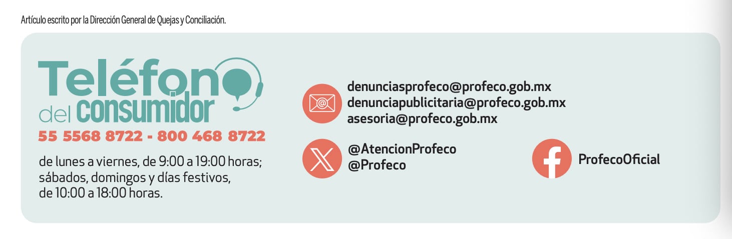 Profeco: Teléfono del Consumidor