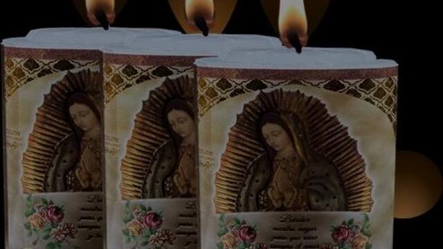 Veladora Virgen de Guadalupe