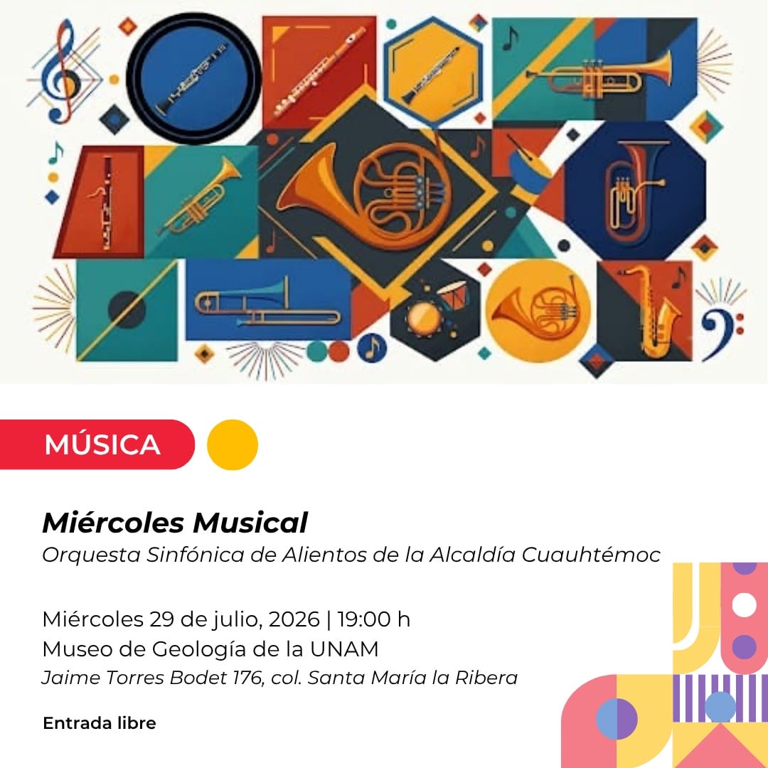 Ale Rojo de la Vega impulsa agenda cultural gratuita en la Alcaldía Cuauhtémoc.