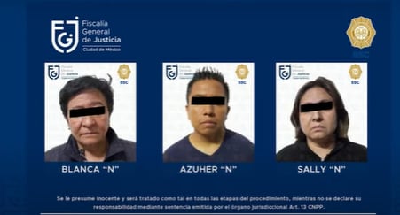 Presuntos responsables del homicidio de los hermanos Tirado y su tío abuelo