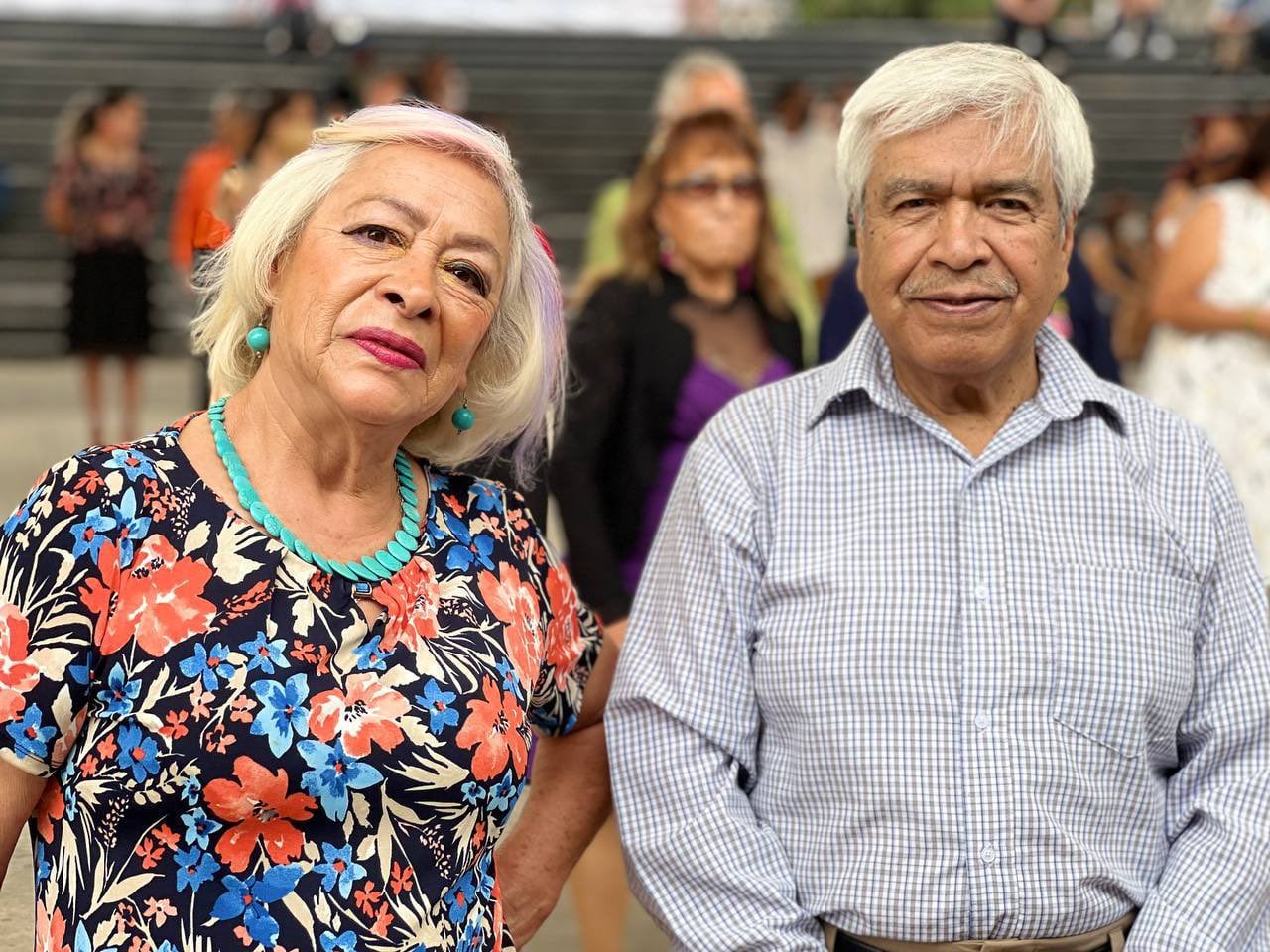 Abuelitos festejan el Día de los Abuelos